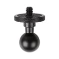 thumbnail image 1 of Visland Camera Mount Clamp 360-degree Swivel 17mm Ball Head Magic Arm with Clamp Camera Adapter Clip with 1/4" Thread for GoPro Camera, 1 of 8