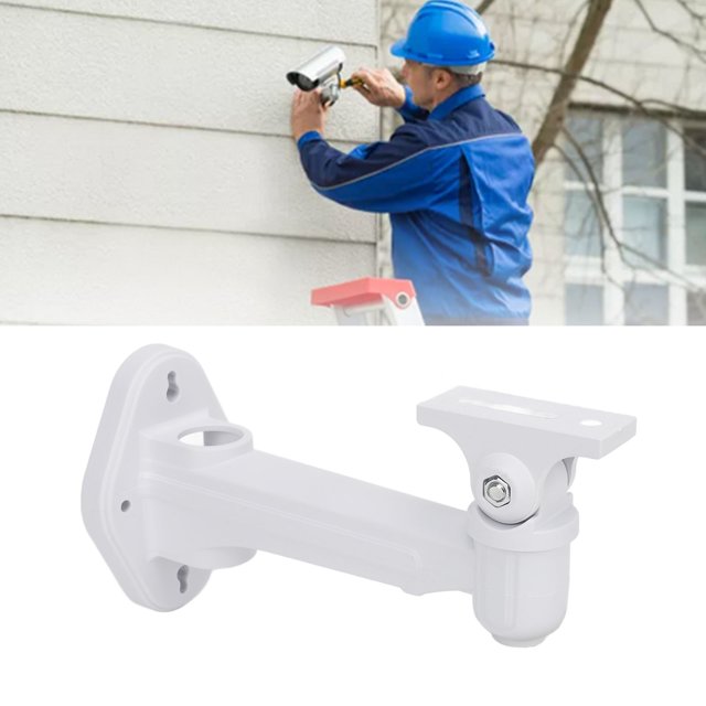 Soporte de Cámara CCTV, Soporte de Cámara de Seguridad de 180 Grados de Seguridad de Alto Soporte de Pared Para Al Aire Libre en Interiores