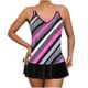 thumbnail image 2 of Traje de baño de 2 piezas para mujer, trajes de baño para mujer, traje de baño de verano de talla grande con estampado, bikini, traje de baño dividido para mujer, traje de baño de poliéster, 2 of 6