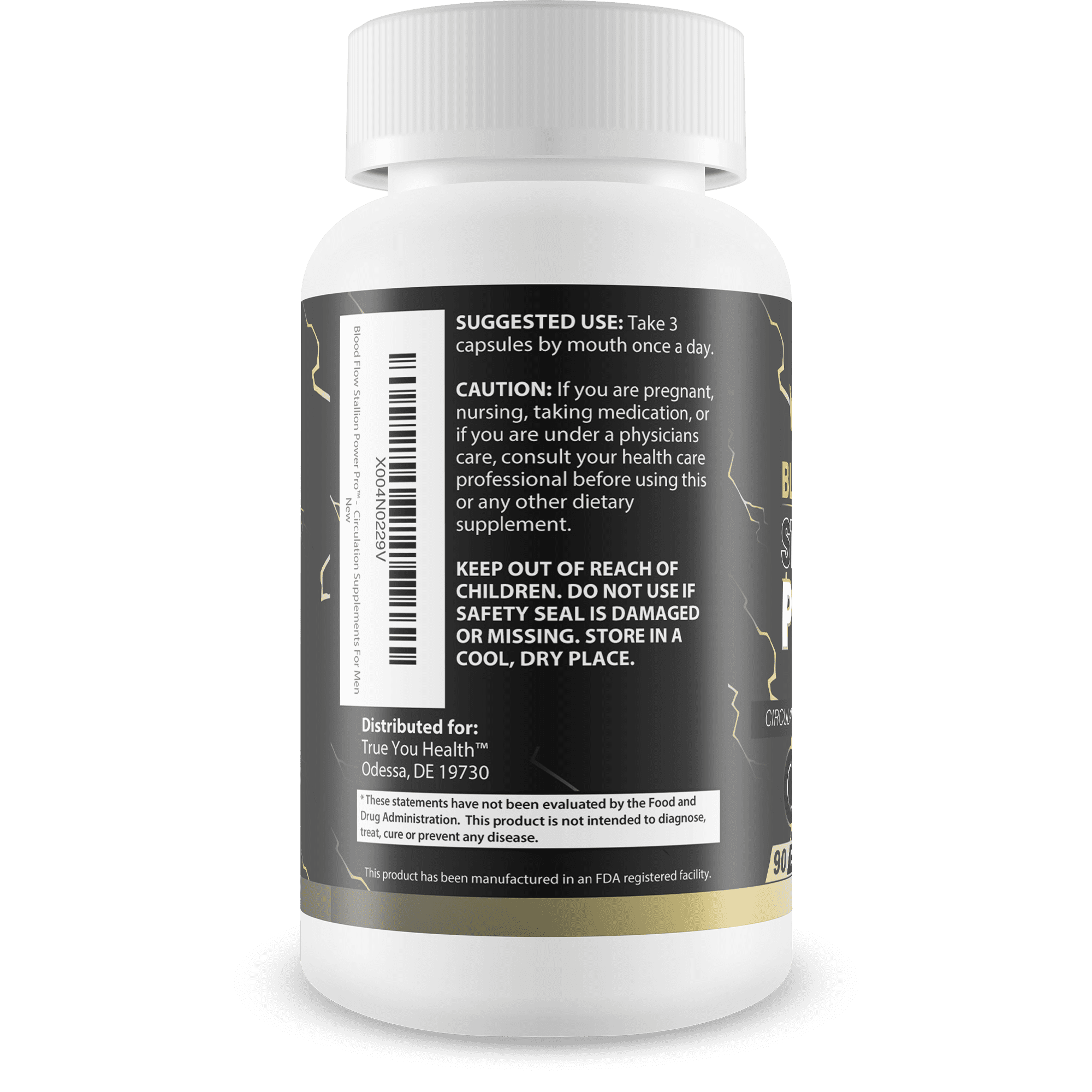 Blood Flow Stallion Power Pro - Circulation Knockout Pills Blood Flow Horse Salt Trick - Our Best Male Blood Flow Pills - Circulation Supplement for Men Blood Flow Natural Circulation Supplements