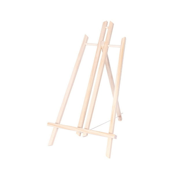 Mini soporte de caballete de arte de madera portátil Ángulo ajustable Pintura de mesa Cabal Carevas Caballete