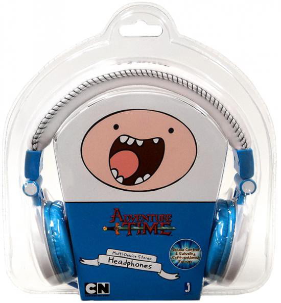 Adventure Time Finn Stereo Headphones NEW! 
