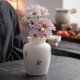 thumbnail image 4 of Jarrón de cerámica con orquídea pintada a mano, adorno floral hidropónico, decoración de flores frescas, 4 of 7