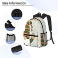thumbnail image 5 of Picia Gnome Holding A Pumpkin Large Capacity Backpack Classic Style Backpack Casual Backpack Water-Resistant School Work Travel Outdoor Backpack, 5 of 8