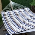 thumbnail image 4 of Coral Coast Seaside Pillow Top Hammock, Aqua Blue 11.65ft L x 4.5ft W, 4 of 7