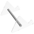 thumbnail image 4 of KAKOWELY keyboard holder Portable Clear Acrylic Keyboard Stand Detachable Design Mechanical Keyboard Stand Keyboard Holder For Office Home And Computer Shops, 4 of 5