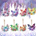 thumbnail image 3 of Pintura Dhinestone Keychain Arte Diamante Diamantes 8 Piezas, 3 of 9