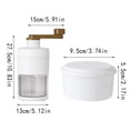 thumbnail image 3 of HBFAGFB Manual Portable Ice Crusher Machine with 1 Ice Tray, Handheld Shaved Ice Snow Maker, 3 of 4