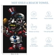 thumbnail image 2 of Captain Spaulding Bath Towels Super Soft Bath, Pool, Beach Towel Lightweight Bath Towels, Quick Dry Beach Towel for Kids Adult Travel Swimming Camping 160x80cm, 2 of 7