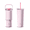 Sweet Pink, variant on Carote 2pcs Insulated Stainless Steel Highlight Water Bottles with Straw Lid, 30 fl oz & 32 fl oz, Yellow