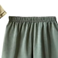 thumbnail image 4 of Amidoa Girls Summer 2 Piece Outfits Cute Short Sleeve and Casual Shorts Kids Clothing Set Green Size 3T, 4 of 6