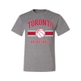 thumbnail image 2 of Wild Bobby City of Toronto Basketball Fantasy Fan Sports Men's T-Shirt, Heather Grey, 5X-Large, 2 of 5