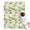 Border Collie and Samoyed, variant on Boston Terrier and Floral Blue Pattern Sherpa Fleece Throw Blanket,Soft Plush,Warm,All Season,Cozy Fuzzy Flannel Blanket for Sofa Bed Couch Living Room Chair,60“x80"