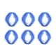 thumbnail image 4 of Bola de limpieza de pelusas de 6 uds., bolas atrapapelusas de nailon para artículos del hogar (azul) Sywqhk Libre de BPA, 4 of 8