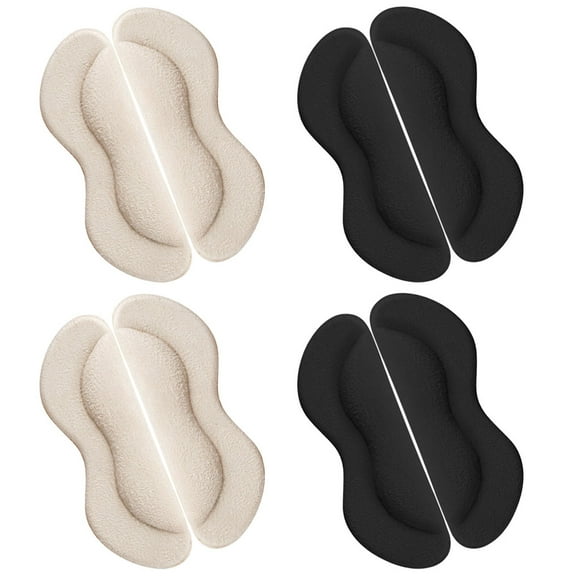 OUNONA 4 Pairs Sneakers High Heels Stickers Shoe Pads Miss