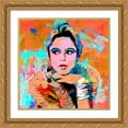 thumbnail image 2 of Stephen Chambers 12x12 Gold Ornate Wood Framed With Double Matting Wall Art Titled - Edie Sedgwick 2, 2 of 6