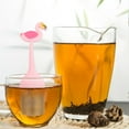 thumbnail image 4 of unbranded De Té De Acero Inoxidable Con Para Té Y Hierbas En Hogar Rosa, 4 of 7