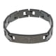 thumbnail image 1 of 2xCross Scripture de material acero Inoxidable para Hombre, Color Negro Yinane Pulsera para Hombre Cross Scripture Titanium Steel Black, 1 of 8