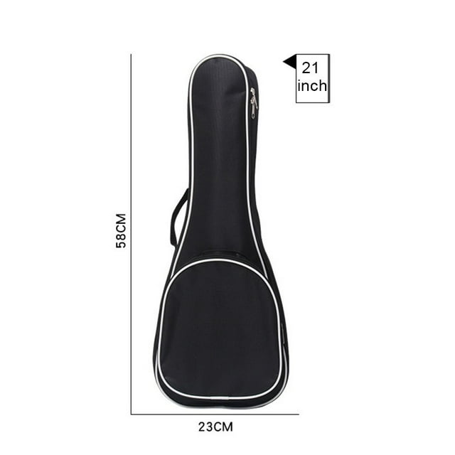 21/23/26in Waterproof Ukulele Bag Soft Case Bag Shoulder Backpack Padded Plus Velvet Protection Accessories Ukulele Bag