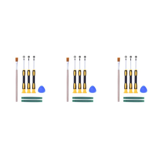 stanreset Kit d'Outils de Réparation de Tournevis de Jeu 7 Pcs Pièces Résistantes à l'Usure Accessoires Outils de Remplacement à Main pour Entretien Type1 NO1