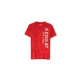 thumbnail image 1 of Camiseta adornada Aeropostale con logotipo vertical para hombre rojo XS, 1 of 1