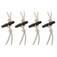 thumbnail image 1 of 4 Unids / Set Botones de con Forma de Oliva Botones de de 2 Agujeros con Cuerda para Decoración de Ropa café perfecl Botones de palanca de madera, 1 of 8
