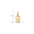 thumbnail image 3 of 14k Yellow Gold Number 50 Pendant for Men and Women, Polished Modern Numerals, Milestone Anniversary or Birthday Jewelry, Bold Symbolic Design for Commemorative Wear, 3 of 6