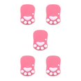 thumbnail image 3 of mmirethe Tapis de Souris de Jeu Protection Poignet Base Antidérapante Fond Sûr en Résine avec Support Poignet Unique DS-008 Rouge rose 5Set, 3 of 6