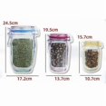 thumbnail image 1 of bottles seal food saver bags smell proof storage pouch, 1 of 3