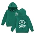 thumbnail image 4 of Girls Print Hoodie Long Sleeve Fleece Casual Pullover Top For Kids, 4 of 4