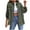 Army Green womens coat, variant on Usmixi Womens Winter Denim Jacket Womens Jean Jacket Fashion Lapel Distressed Stretchy Denim Coat Casual Solid Long Sleeve Button Up Pocket Jean Outwear 2023 Denim Jacket
