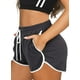 thumbnail image 3 of Pantalones cortos deportivos para mujer con bolsillos Pantalones cortos deportivos con efecto tie dye Pantalones cortos lisos para estar en casa, 3 of 5