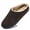 Coffee, variant on Mens Slippers Memory Foam Comfort Fuzzy Plush Lining Slip On House Shoes Indoor Outdoor Clog Coffee, Size 8-8.5