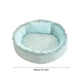thumbnail image 3 of Dmlowu Cozy Dog Bed for Medium Size Dogs, Warm Soft Cat Bed with Thickened Cushion, Round Donut Sleeping Dog Beds for Indoor Outdoor, Machine Washable, 3 of 6