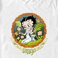 thumbnail image 2 of Men's Betty Boop Virgo Zodiac  Graphic Tee White Large, 2 of 5