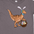 thumbnail image 4 of Inktastic Easter Velociraptor with Bunny Ears Boys or Girls Toddler T-Shirt, 4 of 5
