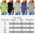 thumbnail image 2 of Womens Pullover Casual Crewneck Color Block Sweatshirt Leopard Printed Long Sleeve Tops Shirts, 2 of 2