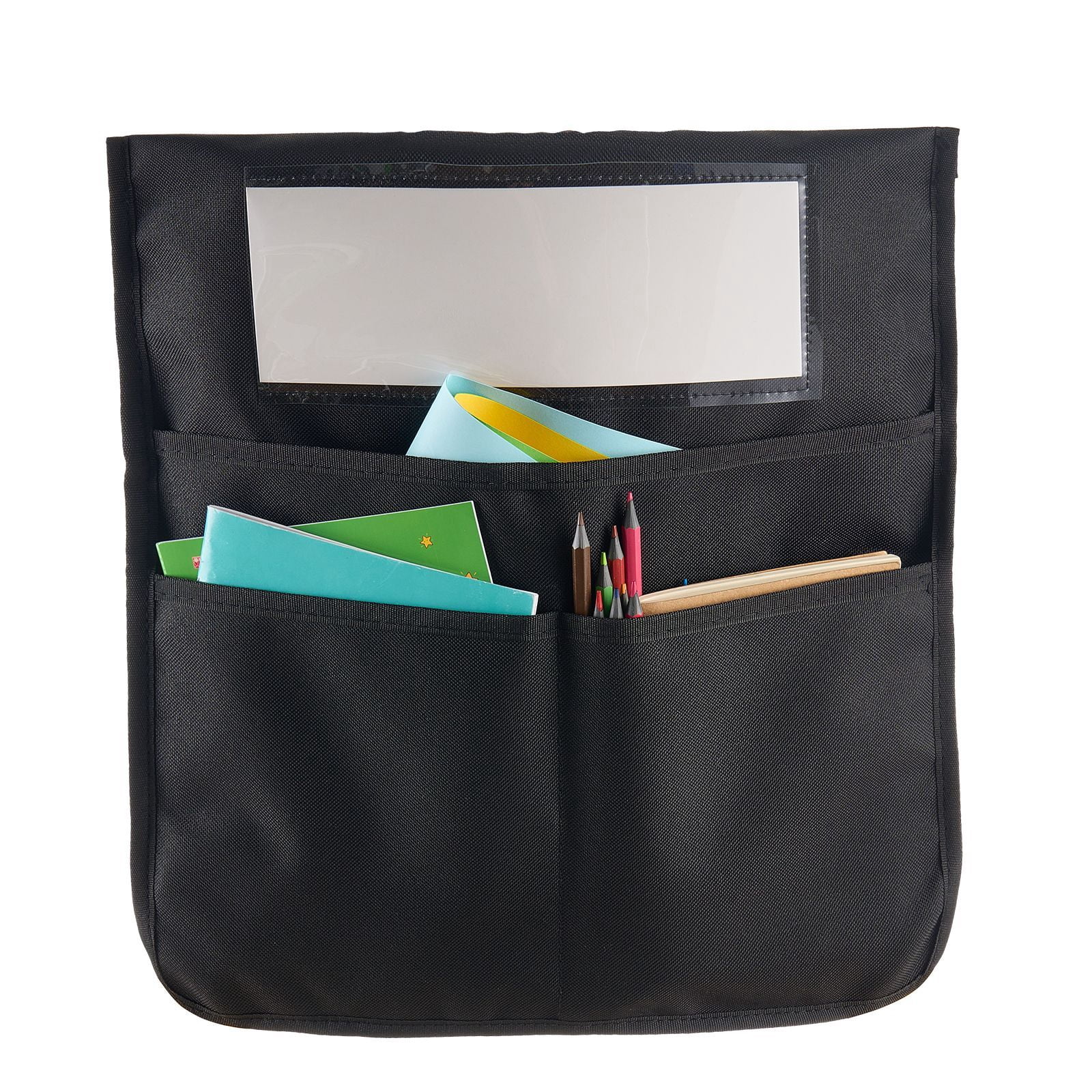Chairback Pocket 24-Piece 14x15 Inch 600D Oxford Fabric 1 Large + 2 Medium Pockets Fits 12-13 Inch Chairs for Grade K-6
