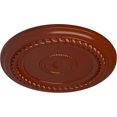 thumbnail image 3 of Ekena Millwork 19 5/8"OD x 1 1/2"P Alexandria Rope Ceiling Medallion (Fits Canopies up to 4 5/8"), Hand-Painted Firebrick, 3 of 6