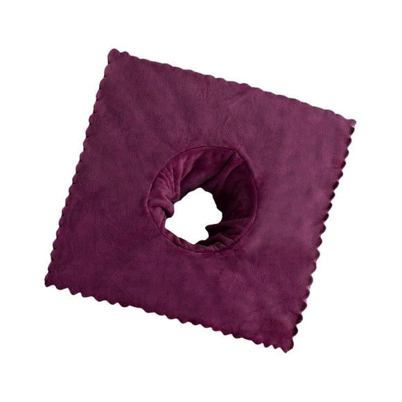Massage Table Sheet Covers with Face Breath Hole Face Hole Protector Breath 40x40cm for Massage Bed