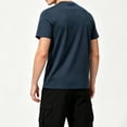 thumbnail image 6 of BVOFAR Men's Quick Dry Athletic Shirts Big and Tall Moisture Wicking Cooling Workout T Shirt Crew Neck Short Sleeve Gym Tees for Fitness Running Gray XXXL, 6 of 8