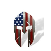 USA Spartan Flag Trailer Hitch Cover