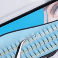 thumbnail image 2 of Lubelski Eyelash Tweezers Professional Makeup Tool Silver Color Stainless Steel Eyelash Tweezers for Beginners, 2 of 7