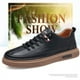 thumbnail image 4 of Zapatos de hombre primavera moda versátiles zapatos casuales de hombre zapatos de tabla de hombre zapatos de cuero realmente suave zapatos de cuero transpirable para hombre, 4 of 5