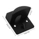 thumbnail image 2 of Black ABS Hat Hooks for Hat Organizer 10Pcs No Drill Wall Mount Hooks, 2 of 5