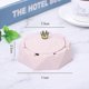 thumbnail image 2 of Pink Crown Stainless Steel Ashtray With Lids, Cigarettes Ashtray For Indoor Or Outdoor Use, Windproof, 2 of 5