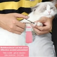 thumbnail image 6 of Cat Boots,paw Covers Anti-Scratch Cat Foot Covers for Cats Adjustable Mesh Cat Claw Protectors Non-Slip Breathablesuitable for Family Pet Cat Bathing and Nail Cutting (4 Pieces) (m, Pink), 6 of 14