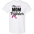 thumbnail image 3 of Inktastic Breast Cancer Awareness My Mom is a Fighter T-Shirt, 3 of 5