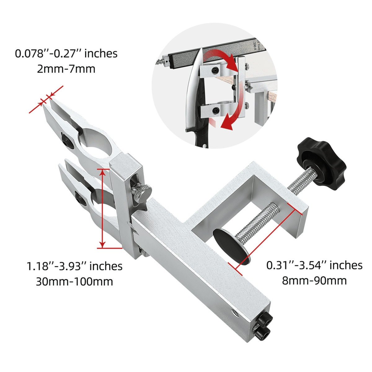 S06 Professional Fixed Angle Knife Sharpener, Precise and Efficient Knife Sharpener Knife Sharpener