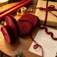 thumbnail image 5 of Clearance Wine Red Velvet Ribbon Roll, Single-Sided Soft Craft Ribbon for Gift Wrapping Bow Making Christmas DIY Decor, 5 of 5